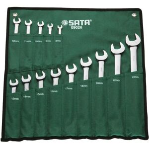 SATA Ring-Wrench Set 8-24mm, 14-pc SATA Ring-Wrench Set 8-24mm, 14-pc