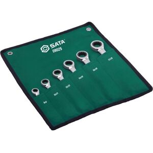 Sata - St09025sj - 8-19mm - Kaksikerroksinen Ratcheting - Avainsarja Sata - St09025sj - 8-19mm - Kaksikerroksinen Ratcheting - Avainsarja