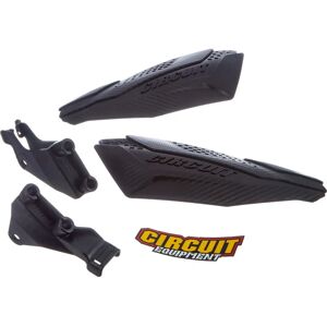 Circuit Equipment DAKAR Hand Guard - Zwart Carbon - Handbescherming Circuit Equipment DAKAR Hand Guard - Zwart Carbon - Handbescherming