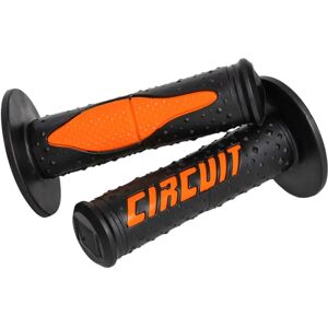 Circuit Equipment Electra Gummigriffe - Poignées pour Cross/Enduro - Noir Orange - Publicité Circuit Equipment Electra Gummigriffe - Poignées pour Cross/Enduro - Noir Orange - Publicité