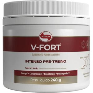 Vitafor V-Fort Pó Limão - Suplemento Pré-treino Vitafor V-Fort Pó Limão - Suplemento Pré-treino