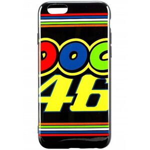 VR46 Valentino Rossi Zwarte Polyurethaan Telefoonhoesje - Telefoonhoesje VR46 Valentino Rossi Zwarte Polyurethaan Telefoonhoesje - Telefoonhoesje