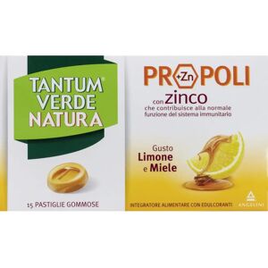Angelini Tantum Verde Naturale Limone Miele - Integratore Mal di Gola Angelini Tantum Verde Naturale Limone Miele - Integratore Mal di Gola