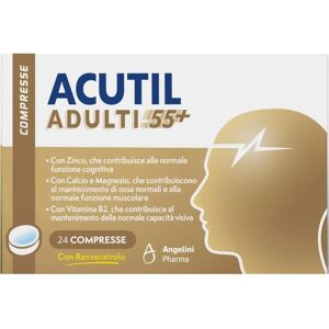 Angelini Acutil 55+ Integratore - Supporto Cognitivo e Osseo Angelini Acutil 55+ Integratore - Supporto Cognitivo e Osseo