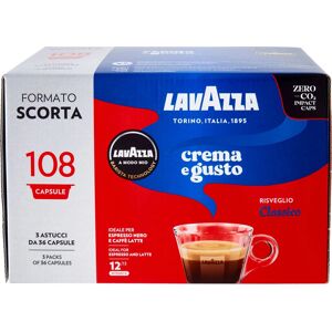 Cápsulas de Café Lavazza Crema e Gusto - 108 pzs - Tostado Medio Cápsulas de Café Lavazza Crema e Gusto - 108 pzs - Tostado Medio