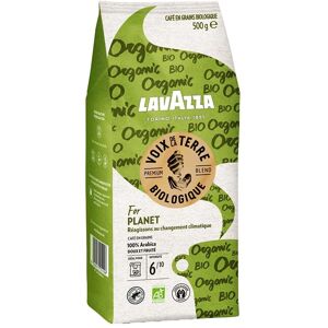 Grains de Café Bio Arabica Lavazza Voix De La Terre - Pack 500g - Publicité Grains de Café Bio Arabica Lavazza Voix De La Terre - Pack 500g - Publicité