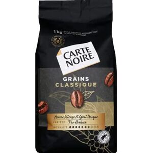 Carte Noire Classique - 1000 g de grains d'Arabica - Publicité Carte Noire Classique - 1000 g de grains d'Arabica - Publicité