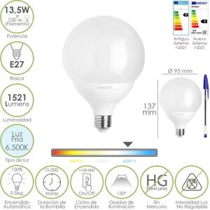 Maurer LED-Lampe - 6500 K, 13,5 W, E27 - LED-Lampe Maurer LED-Lampe - 6500 K, 13,5 W, E27 - LED-Lampe