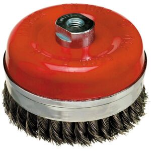 Spazzola a filo Maurer - 75x27mm, M14, Setole torcidie Spazzola a filo Maurer - 75x27mm, M14, Setole torcidie
