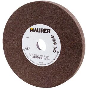 Ruota abrasiva Maurer 100x20x13 mm in corindone grigia - Grano 60 Ruota abrasiva Maurer 100x20x13 mm in corindone grigia - Grano 60