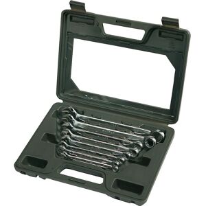 MAURER 90589 Combinatiesleutelset - 8 Stuks, Chroom Vanadium Staal MAURER 90589 Combinatiesleutelset - 8 Stuks, Chroom Vanadium Staal