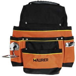 Custodia per attrezzi Maurer - Nylon con 7 tasche e portamartello Custodia per attrezzi Maurer - Nylon con 7 tasche e portamartello