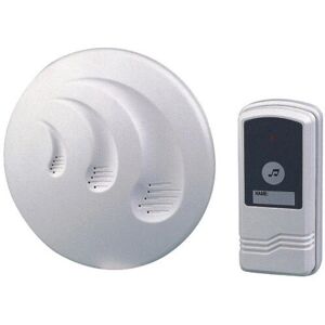 MAURER Campanello Wireless - 27200 - Bianco - Installazione Facile MAURER Campanello Wireless - 27200 - Bianco - Installazione Facile