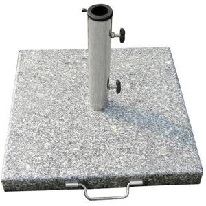 Supporto ombrellone in granito Papillon - 35kg, 450x450mm - Support per ombrelloni Supporto ombrellone in granito Papillon - 35kg, 450x450mm - Support per ombrelloni
