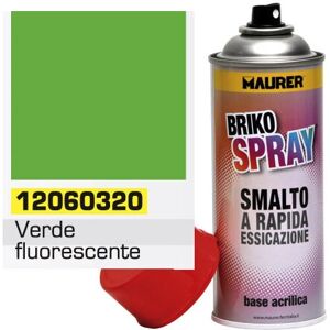Spray Vernice Acrilica MAURER - Verde Fluorescente - 400ml Spray Vernice Acrilica MAURER - Verde Fluorescente - 400ml