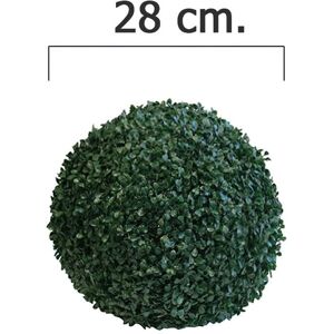 Sfera di Bosso Artificiale Papillon - 28cm Decorazione Giardino Verde Sfera di Bosso Artificiale Papillon - 28cm Decorazione Giardino Verde