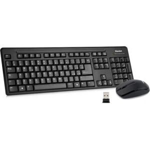 Ensemble clavier et souris Hamlet XKKITAMICEW - Sans fil QWERTY italien noir Ensemble clavier et souris Hamlet XKKITAMICEW - Sans fil QWERTY italien noir
