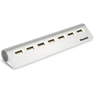 Hamlet XHUB7020AL Hub USB 2.0 en aluminium - 7 ports Hamlet XHUB7020AL Hub USB 2.0 en aluminium - 7 ports