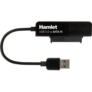 Adattatore Hamlet XADU3SATA USB 3.0 a SATA III - Nero Adattatore Hamlet XADU3SATA USB 3.0 a SATA III - Nero