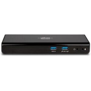 Station d'accueil double écran Hamlet HDOCKS300TC - USB 3.2 Type-A Noir Station d'accueil double écran Hamlet HDOCKS300TC - USB 3.2 Type-A Noir