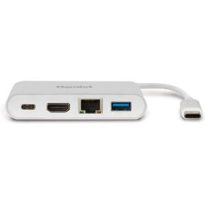Adaptateur USB 4K Blanc et Station d'accueil Hamlet - Publicité Adaptateur USB 4K Blanc et Station d'accueil Hamlet - Publicité