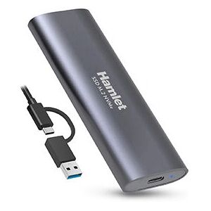 Hamlet HXDM2-10GY Caja Esterno SSD M.2 - Nero Hamlet HXDM2-10GY Caja Esterno SSD M.2 - Nero