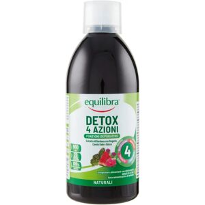 Equilibra Detox 4 Azioni Integratore Liquido - Formula Detox Naturale Equilibra Detox 4 Azioni Integratore Liquido - Formula Detox Naturale