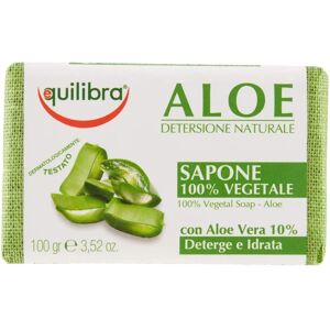 Savon Aloe Equilibra - Doux, 10% Aloe Vera, Hydrate - Savon - Publicité Savon Aloe Equilibra - Doux, 10% Aloe Vera, Hydrate - Savon - Publicité