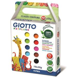 Giotto Patplume 10x20G Argile à Modeler Multicolore - Argile à Modeler - Publicité Giotto Patplume 10x20G Argile à Modeler Multicolore - Argile à Modeler - Publicité