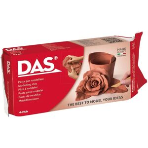 DAS F387600 Argila de modelar em terracota - Secagem ao ar - 1kg DAS F387600 Argila de modelar em terracota - Secagem ao ar - 1kg