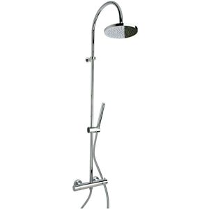 Megabad Profi Collection Douche Systeem - Thermostatisch, Rond, Muurbevestigd Megabad Profi Collection Douche Systeem - Thermostatisch, Rond, Muurbevestigd