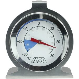 Termometro in acciaio inox per frigorifero/congelatore - 6cm Termometro in acciaio inox per frigorifero/congelatore - 6cm