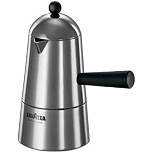 Cafetera Carmencita de aluminio Lavazza Ilsa mango negro 6 tazas Cafetera Carmencita de aluminio Lavazza Ilsa mango negro 6 tazas