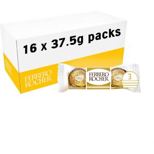 Ferrero Rocher - 16 Pack - 3 Pieces Ferrero Rocher - 16 Pack - 3 Pieces