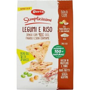 Bauli Doria Ceci Fagioli Soia Snack - Senza Glutine Ricco di Proteine Bauli Doria Ceci Fagioli Soia Snack - Senza Glutine Ricco di Proteine