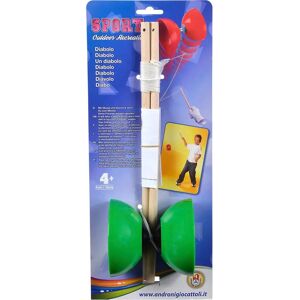 Androni - Diabolo - Métal avec Bâtons en Bois - 40cm - Diabolo - Publicité Androni - Diabolo - Métal avec Bâtons en Bois - 40cm - Diabolo - Publicité