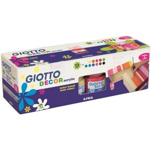 Peinture acrylique Giotto Decor - Multicolore - 25ml - Publicité Peinture acrylique Giotto Decor - Multicolore - 25ml - Publicité