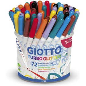 Giotto 72 Glitter Markers Set - Water-Based Ink Giotto 72 Glitter Markers Set - Water-Based Ink
