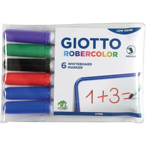 Giotto Robercolor Fehértábla marker - Közepes kerek - 6 szín Giotto Robercolor Fehértábla marker - Közepes kerek - 6 szín
