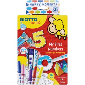 Conjunto Educativo Giotto Be-bè Meus Primeiros Números - 16 Peças Conjunto Educativo Giotto Be-bè Meus Primeiros Números - 16 Peças