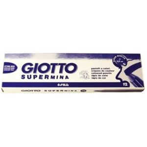 Giotto Supermina Gold - Crayon de couleur - 12 pcs Giotto Supermina Gold - Crayon de couleur - 12 pcs