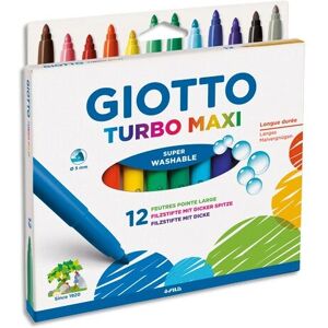 Giotto Turbo Maxi Stylo à Pinceau Assortis - Stylo Giotto Turbo Maxi Stylo à Pinceau Assortis - Stylo