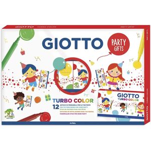 Giotto Turbo Color Ensemble Fête - Boîtes cadeaux avec marqueurs - Publicité Giotto Turbo Color Ensemble Fête - Boîtes cadeaux avec marqueurs - Publicité