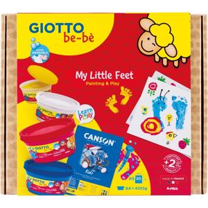 Set Giotto Be-be' Piccoli Piedini - Materiali Artistici Set Giotto Be-be' Piccoli Piedini - Materiali Artistici