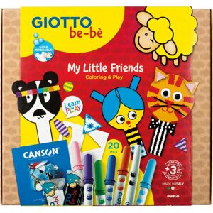 Conjunto Criativo Giotto - Meus Pequenos Amigos - Pintar e Artesanato Conjunto Criativo Giotto - Meus Pequenos Amigos - Pintar e Artesanato