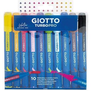 Giotto F428300 Stylo à double pointe - Fournitures artistiques Giotto F428300 Stylo à double pointe - Fournitures artistiques