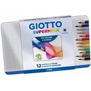 Giotto Supermina Kunst & Bastel Zubehör - Lebendige Farben, Langlebig, Einfach zu Spitzen Giotto Supermina Kunst & Bastel Zubehör - Lebendige Farben, Langlebig, Einfach zu Spitzen
