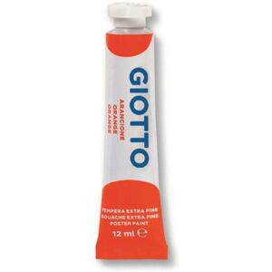Giotto Oranje Premium Tempera 12ml - knutselaccessoire Giotto Oranje Premium Tempera 12ml - knutselaccessoire