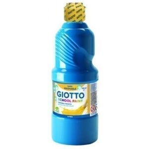 Tinta Escolar Azul Giotto 500ml Garrafa - Tinta escolar Tinta Escolar Azul Giotto 500ml Garrafa - Tinta escolar