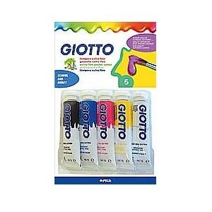 Giotto F654400 Arte/Pintura Gouache 50 ml - Conjunto de 5 Giotto F654400 Arte/Pintura Gouache 50 ml - Conjunto de 5